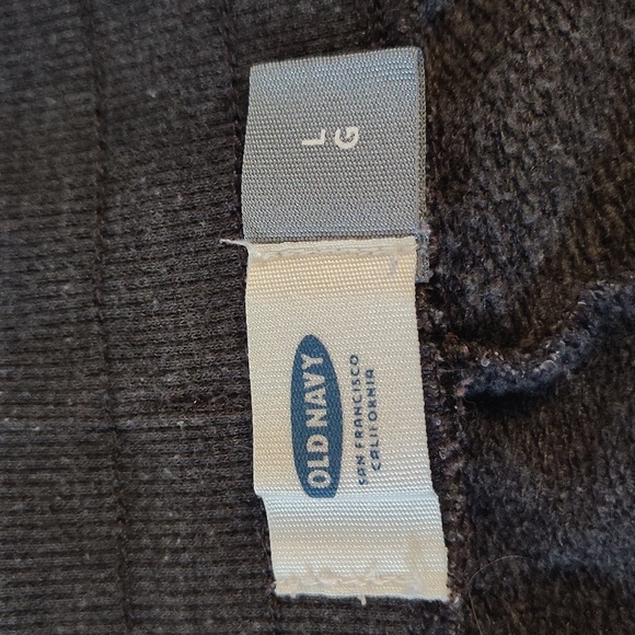 Old Navy Women's Dark Gray Cotton Terry Cloth Shorts Size L - Picture 2 of 7